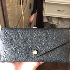 Black Louis Vuitton wallet
